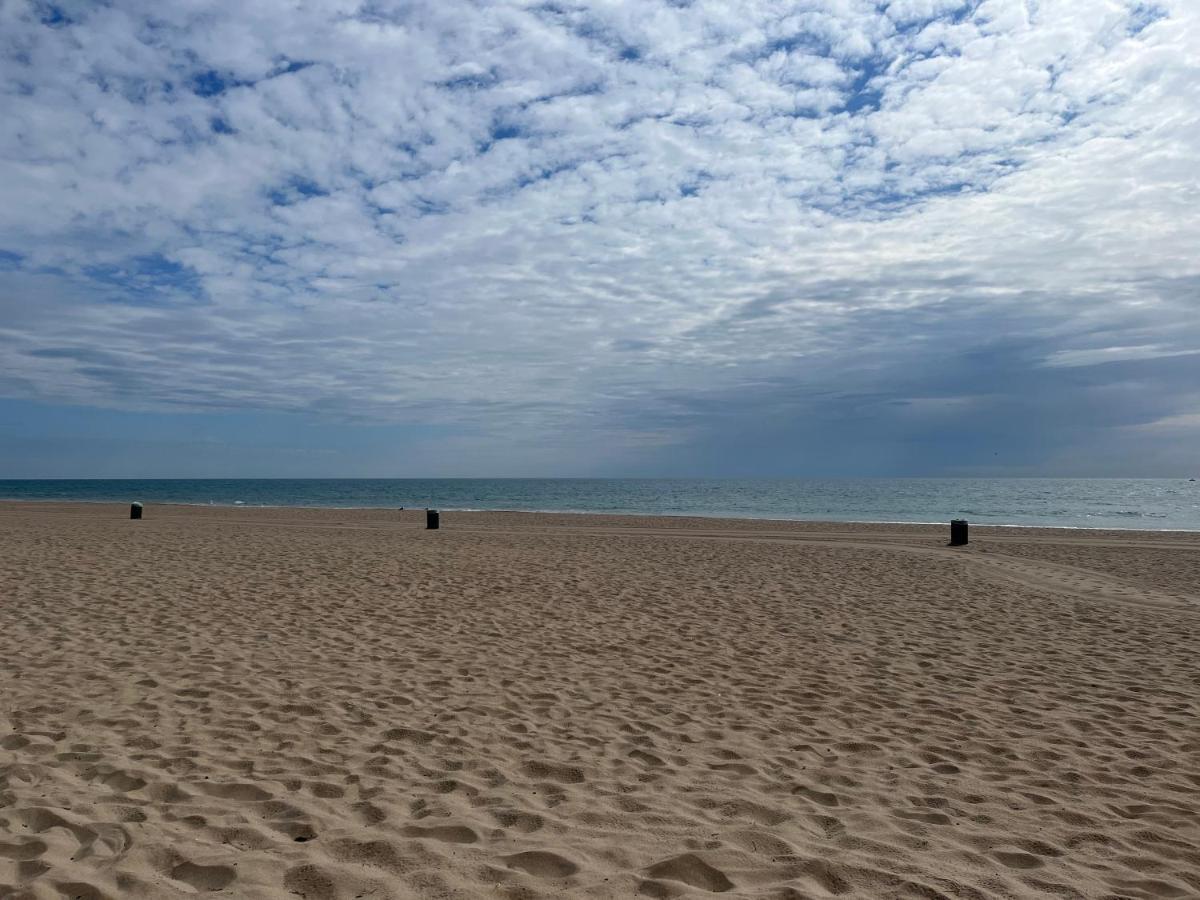 Apartamento completo frente al mar Creixell Esterno foto